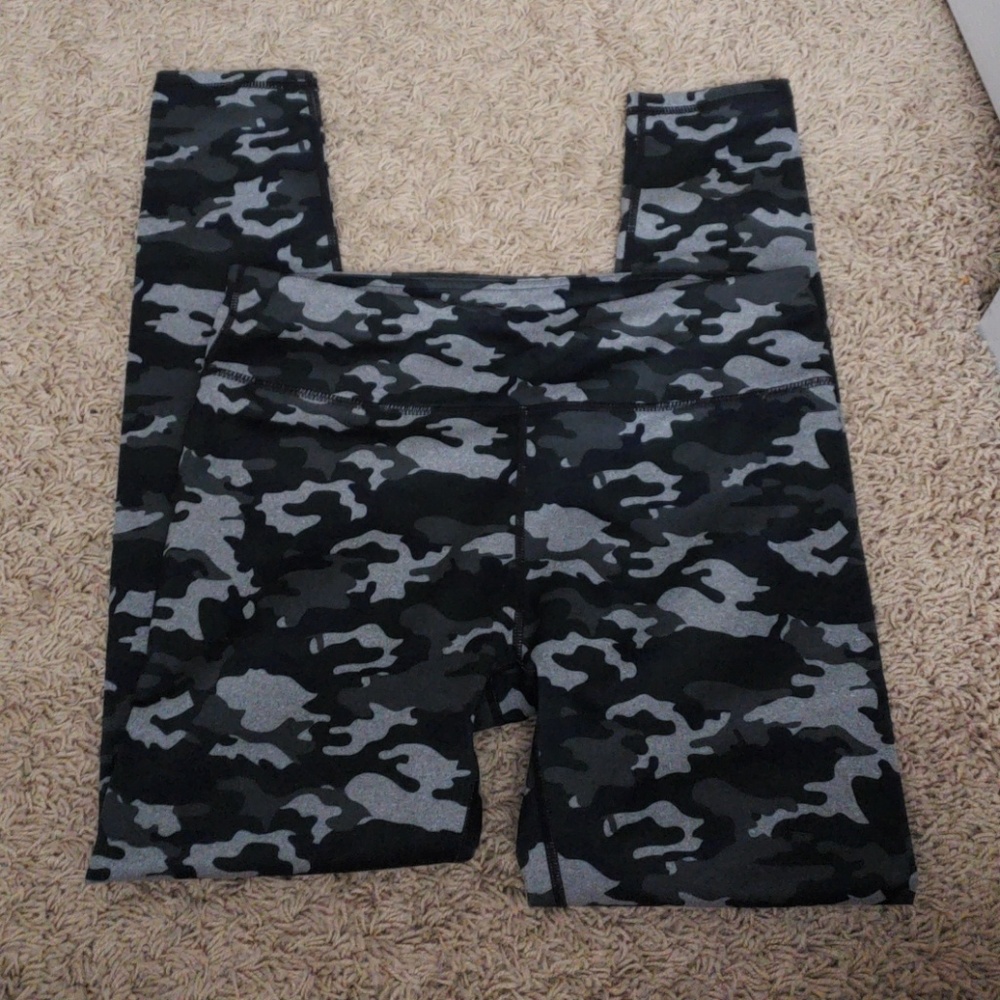 Fabletics camo workout pants